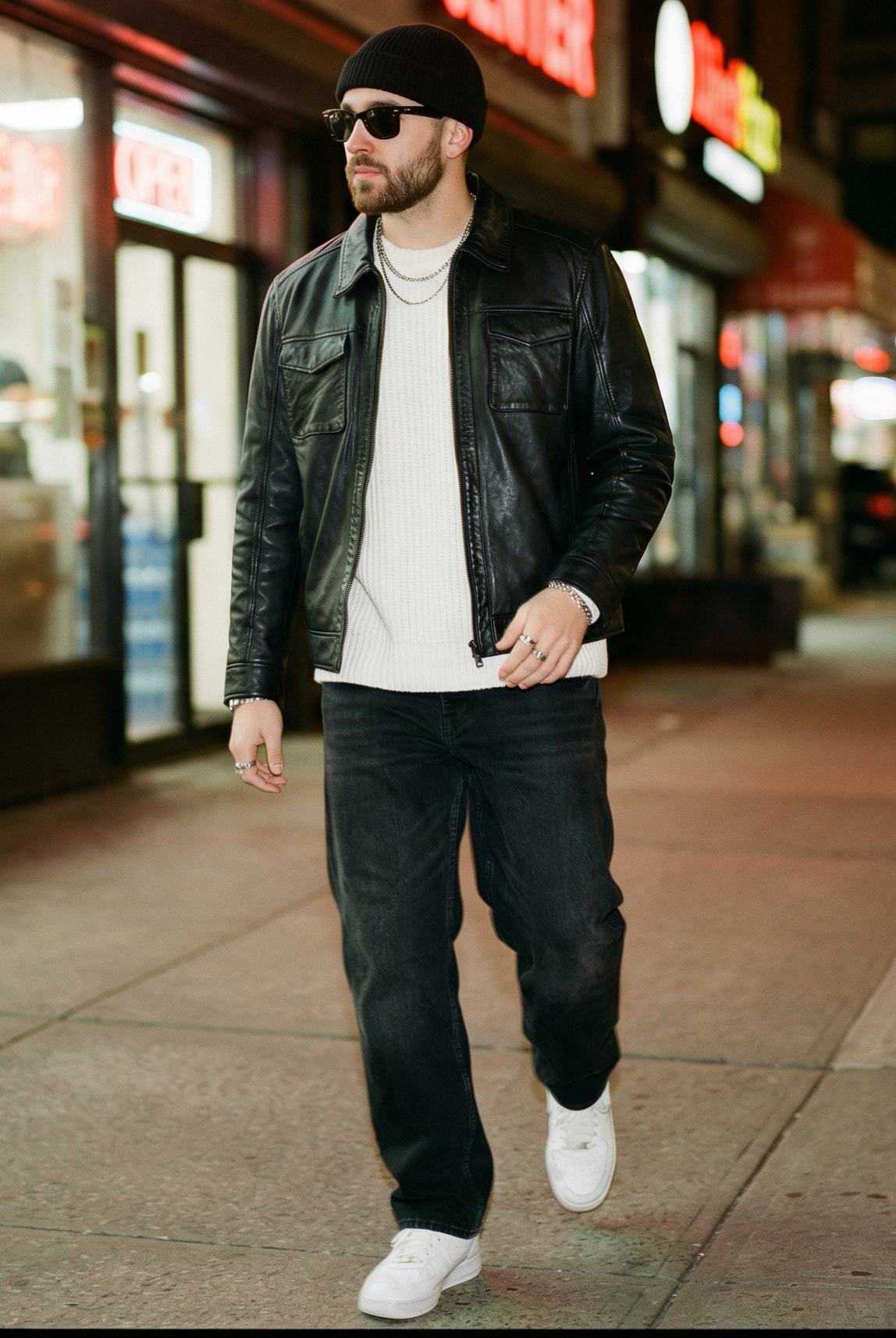 LEDERJACKE IM WINTER: SO EINFACH KANNST DU SIE WARM STYLEN