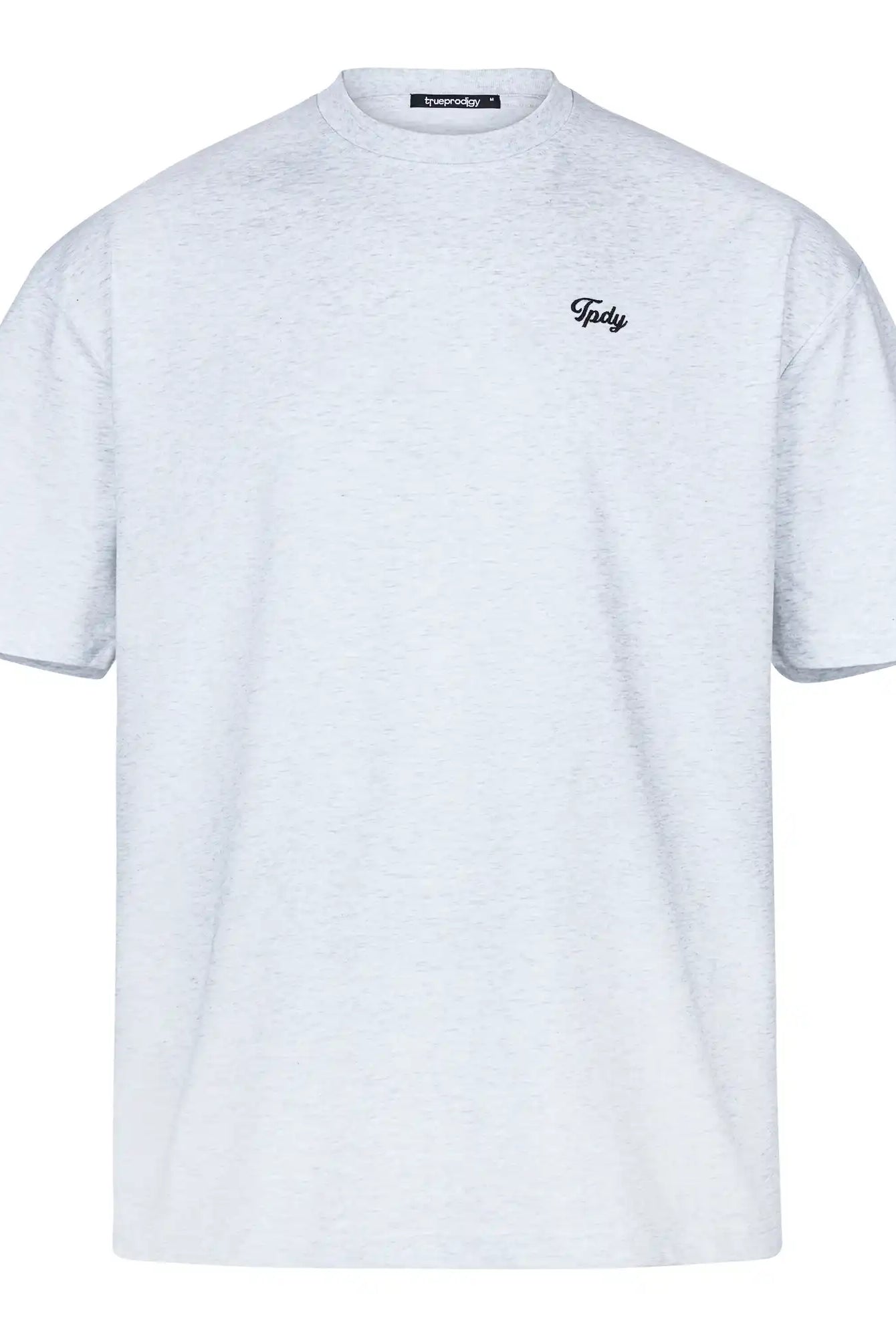 Das trueprodigy Nika F Damen Oversize-T-Shirt aus schwerem Jerseystoff bietet einen entspannten Schnitt und angenehmen Komfort. Mit runder Halslinie und schwarzer TPDY-Stickerei auf der Brust ist es das perfekte Basic für jeden Tag.