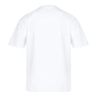 Das Marin Oversize-T-Shirt von trueprodigy ist ein Unisex-Shirt, das auf der Rückseite schlicht und ohne Muster erscheint. Es ist weiß, wird flach präsentiert und besticht vorne durch einen edlen Schriftzug auf der Brust.