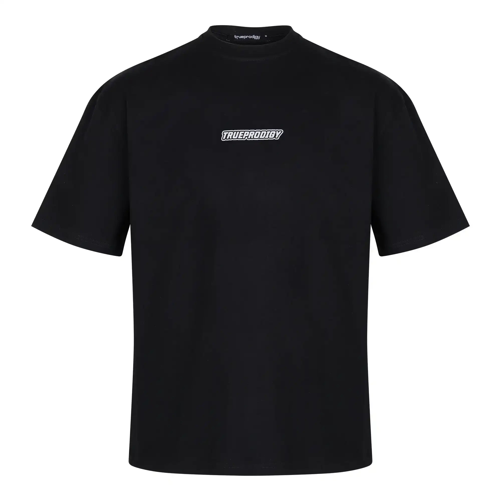 Das Eden Oversize-Shirt von trueprodigy hat einen 3D-Logo-Schaumstoffdruck auf der Brust und dem Rücken, einen Rundhalsausschnitt, eine übergroße Unisex-Passform und ist aus schwerem Jersey-Stoff für dauerhaften Komfort und modernen Stil gefertigt.